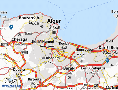 MICHELIN al-Madaniyyah map - ViaMichelin