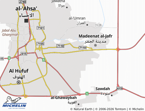 MICHELIN Abu Hareef map - ViaMichelin