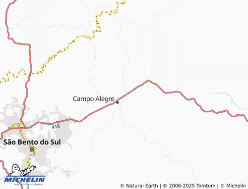 MICHELIN Pinhais map - ViaMichelin