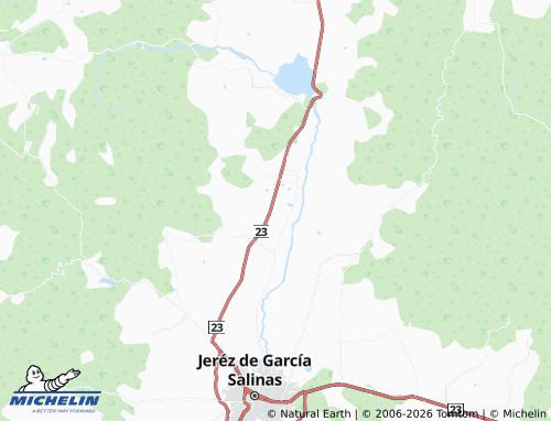 Mapa MICHELIN El Saucito - ViaMichelin