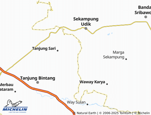 MICHELIN Bangunsari map - ViaMichelin
