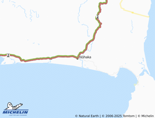 MICHELIN Nūhaka map - ViaMichelin