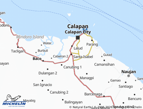 Mappa MICHELIN Santa Isabel - ViaMichelin