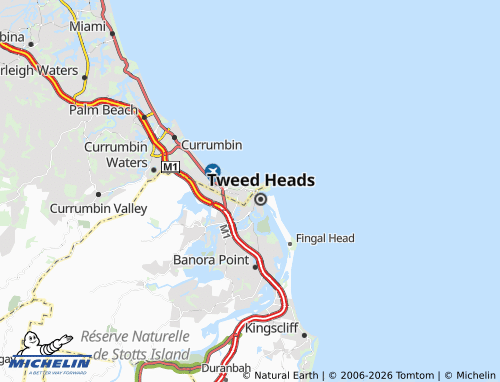 Mappa MICHELIN Coolangatta - ViaMichelin