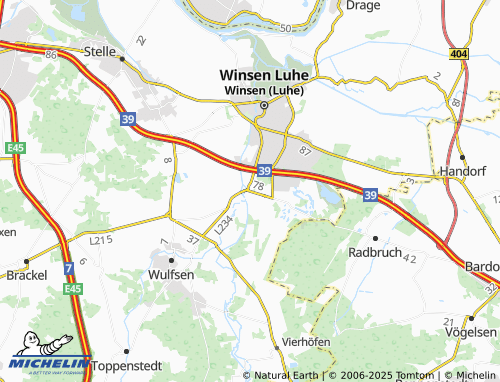 Mapa MICHELIN Luhdorf - ViaMichelin