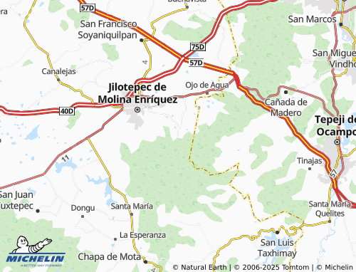 Mapa MICHELIN Las Peñas - ViaMichelin
