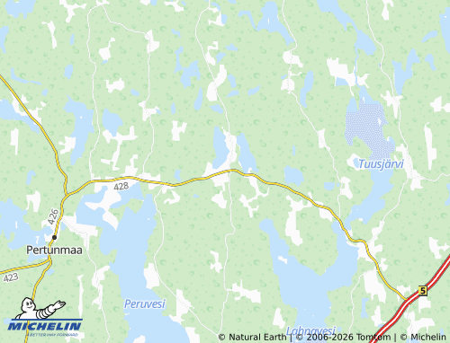 Kaart MICHELIN Hartosenpää - ViaMichelin