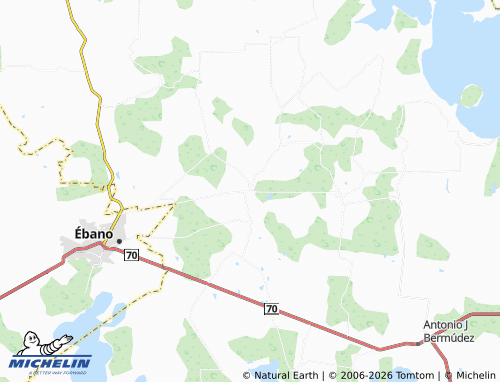 Mapa MICHELIN Chijol 17 - ViaMichelin