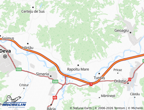 Mapa MICHELIN Rapolțel - ViaMichelin