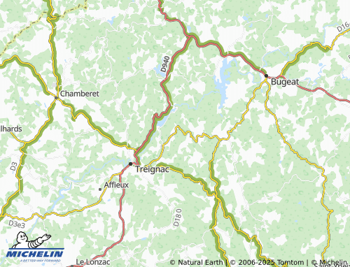 Carte MICHELIN Mauranges - ViaMichelin