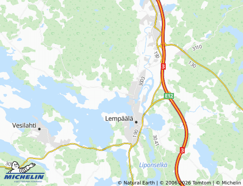MICHELIN-Landkarte Kuokkala - ViaMichelin