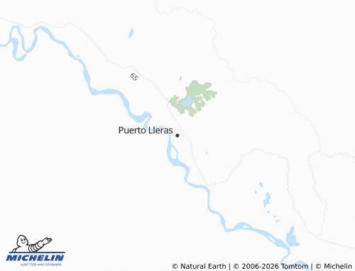 Carte MICHELIN Puerto Lleras - ViaMichelin