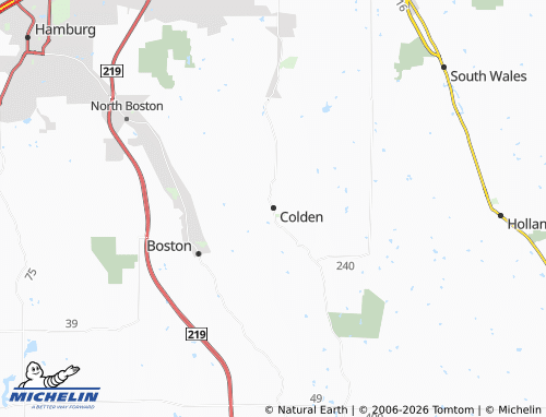 Mapa MICHELIN Colden - ViaMichelin