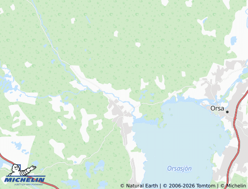 MICHELIN Björkvassla map - ViaMichelin