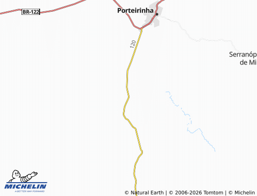 Mapa MICHELIN Mocambinho - ViaMichelin