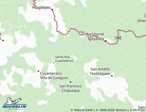 Mapa MICHELIN Tercera - ViaMichelin