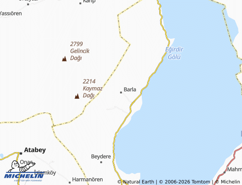 Mappa MICHELIN Barla - ViaMichelin