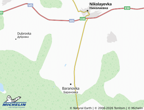 MICHELIN-Landkarte Davydovka - ViaMichelin
