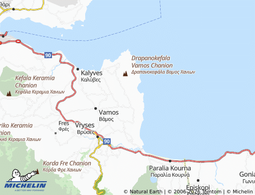 Mappa MICHELIN Palailonio - ViaMichelin