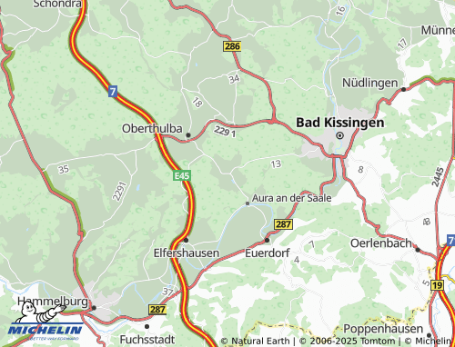 MICHELIN-Landkarte Wittershausen - ViaMichelin