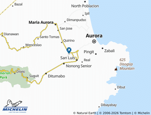 MICHELIN San Jose map - ViaMichelin