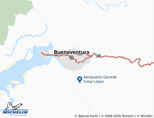 Mappa MICHELIN Bolívar - ViaMichelin