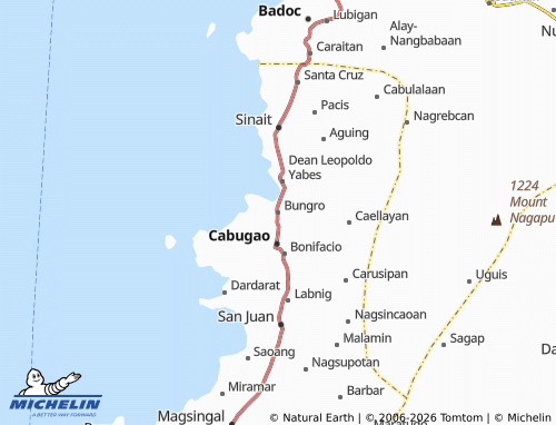 MICHELIN Bungro map - ViaMichelin