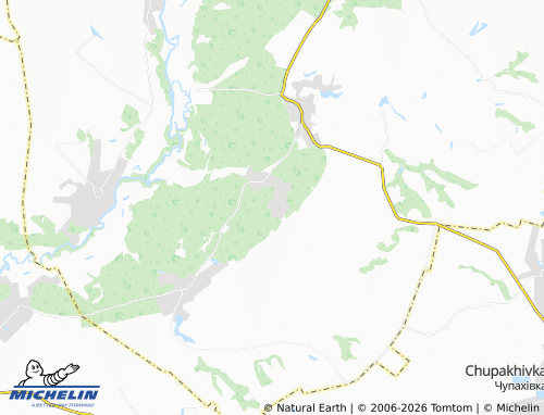 MICHELIN Borovenka map - ViaMichelin