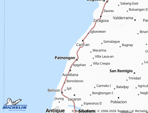 MICHELIN Poblacion map - ViaMichelin