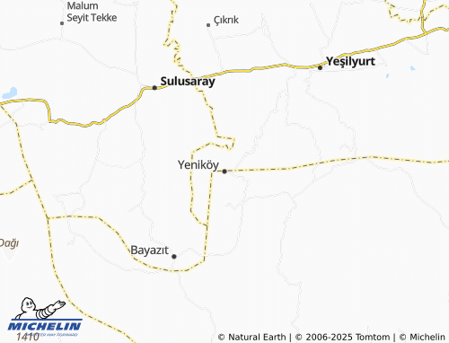 MICHELIN Yeniköy map - ViaMichelin