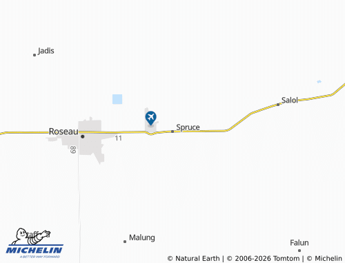 Mapa MICHELIN Spruce - ViaMichelin