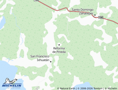 MICHELIN Reforma de Pineda map - ViaMichelin