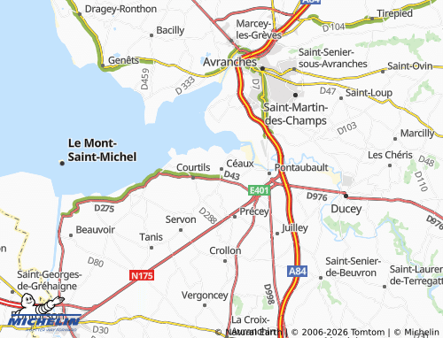 MICHELIN-Landkarte Céaux - ViaMichelin