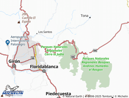 MICHELIN Aguablanca map - ViaMichelin