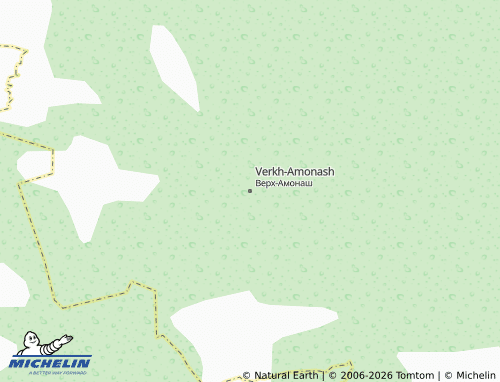 MICHELIN-Landkarte Verkh-Amonash - ViaMichelin