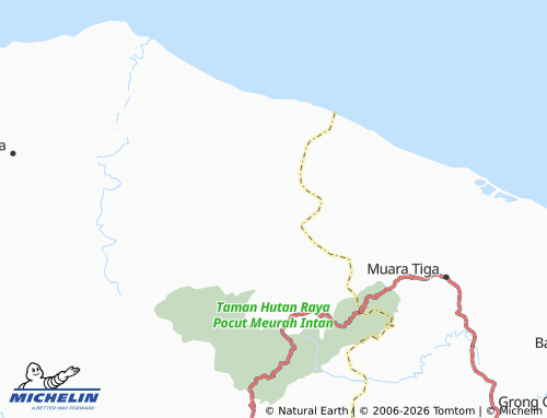 MICHELIN Meurah map - ViaMichelin