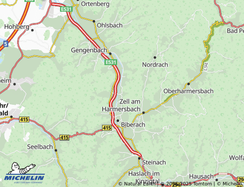 MICHELIN Schönberg map - ViaMichelin