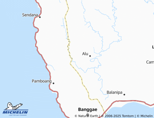 MICHELIN Kalumammang map - ViaMichelin