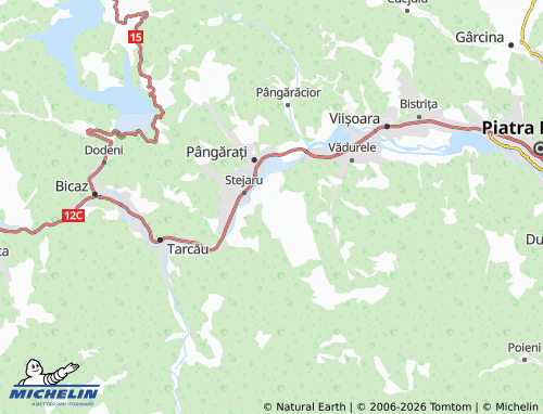 MICHELIN Oanțu map - ViaMichelin