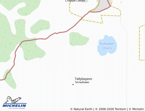 MICHELIN-Landkarte Yanzigitovo - ViaMichelin