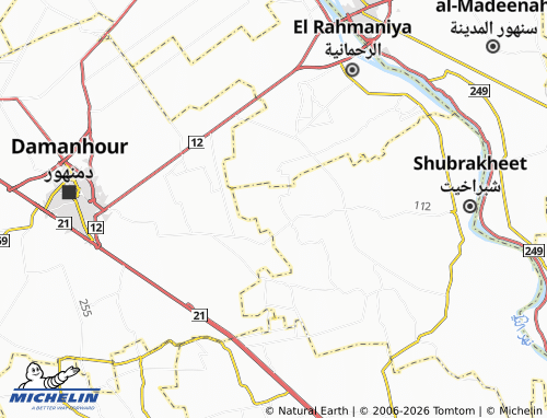 Mapa MICHELIN Abu Yahya - ViaMichelin