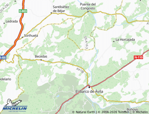 MICHELIN Junciana map - ViaMichelin