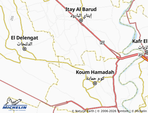 Mapa MICHELIN Ezbat Tal'at - ViaMichelin