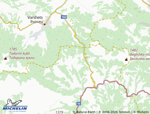 MICHELIN Druzhevo map - ViaMichelin