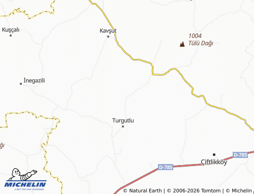 MICHELIN Terzili map - ViaMichelin