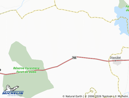 Carte MICHELIN Karantaba - ViaMichelin
