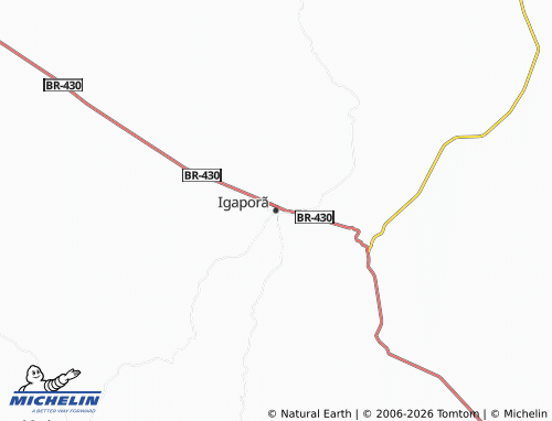 Mapa MICHELIN Igaporã - ViaMichelin