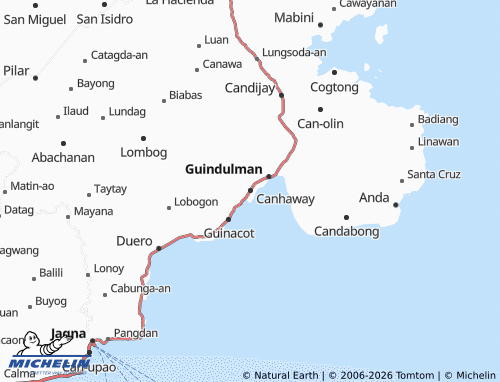 MICHELIN Canhaway map - ViaMichelin