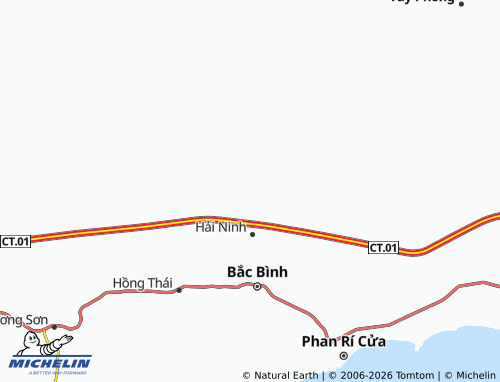 Mapa MICHELIN Phan Điền - ViaMichelin