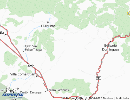 Mappa MICHELIN Unión Costa Rica - ViaMichelin